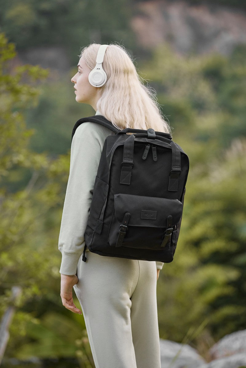Himawari Chic Waterproof Canvas Backpack Bag with Handles