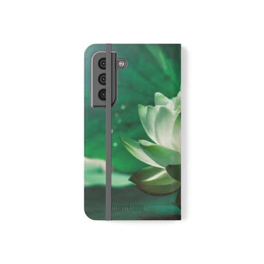 The Green Lotus Flip Cases