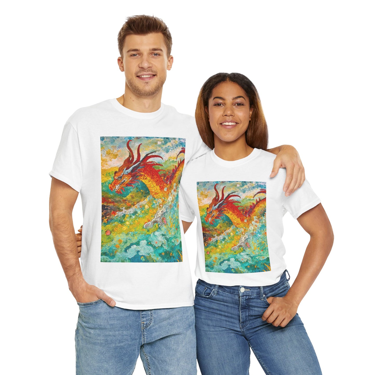 The Red Dragon Unisex Heavy Cotton Tee