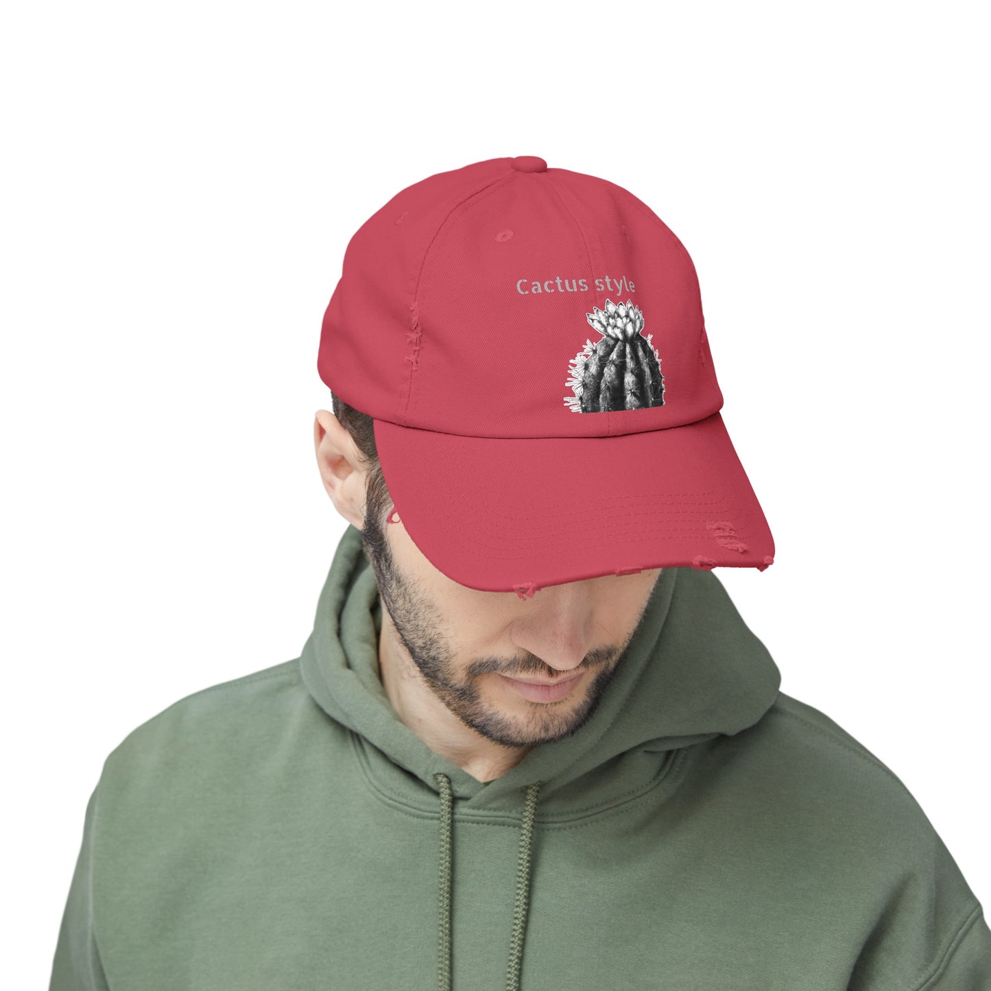 Unisex Distressed Cap Cactuses