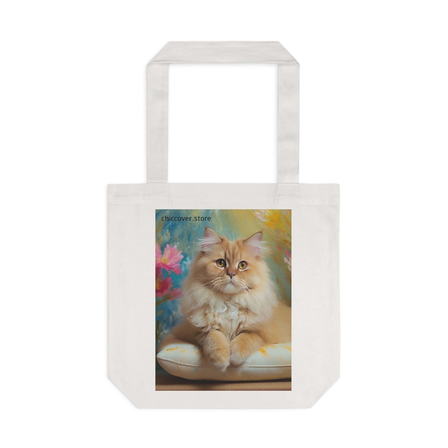 The Cat Cotton Tote Bag