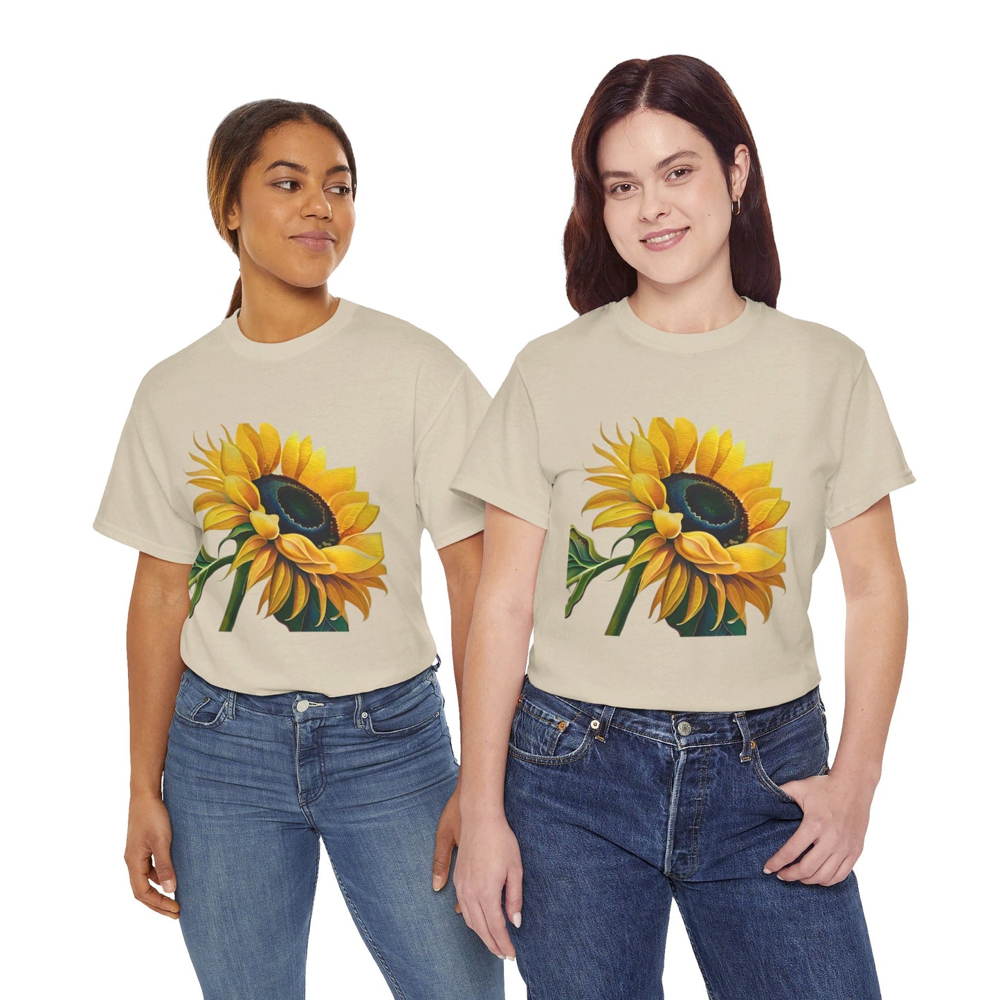The Sunflower Unisex Heavy Cotton Tee