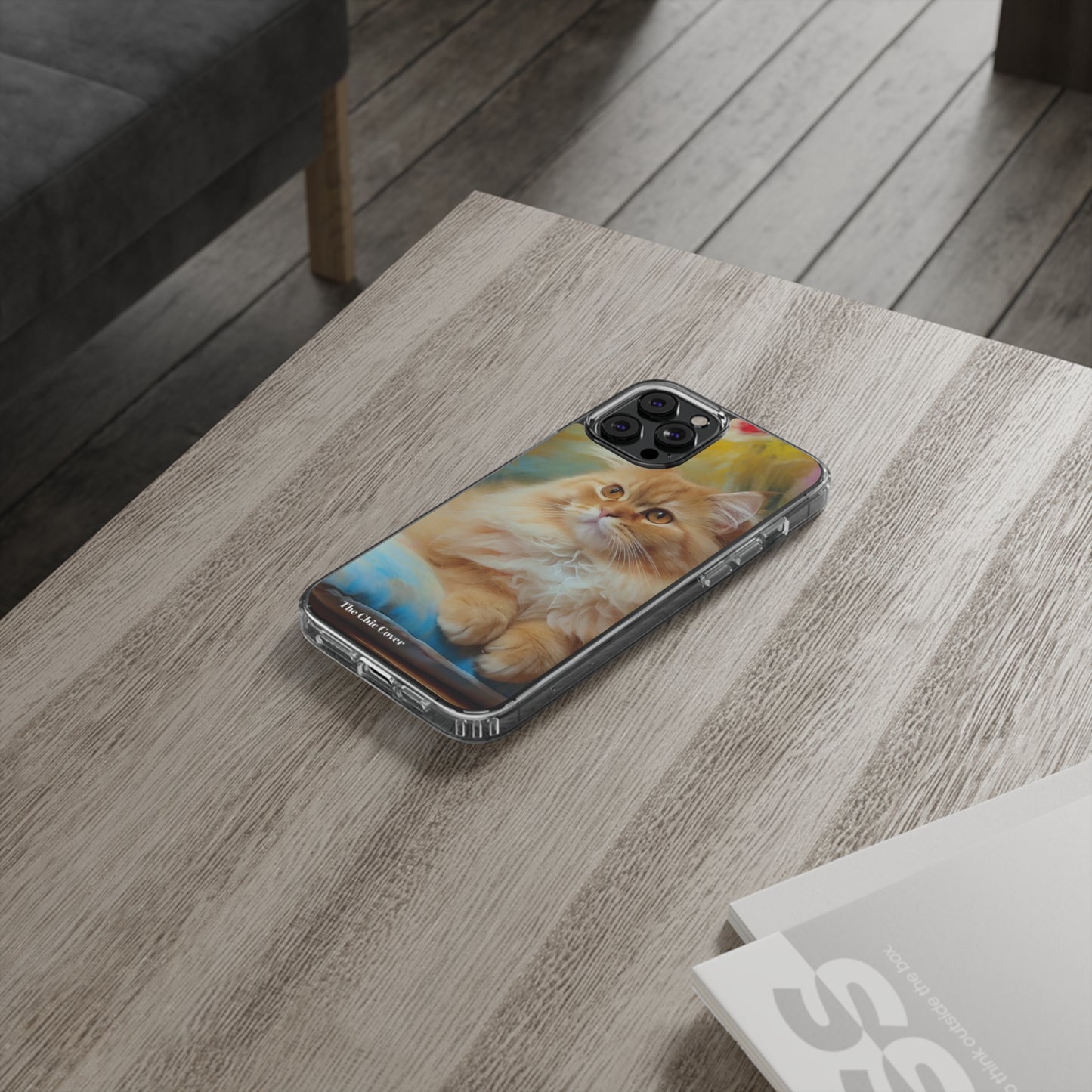 The Golden Cat Phone Clear Cases