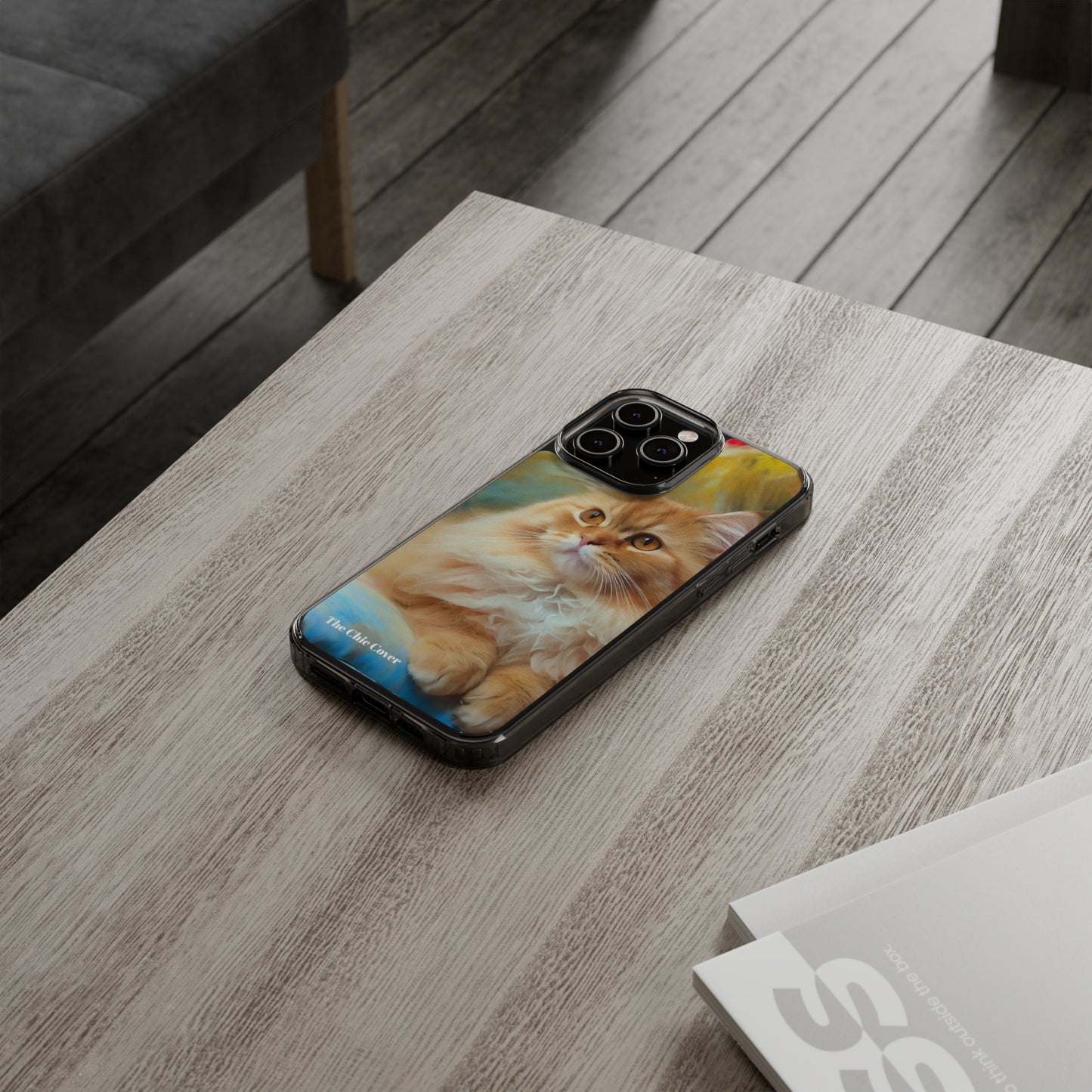 The Golden Cat Phone Clear Cases