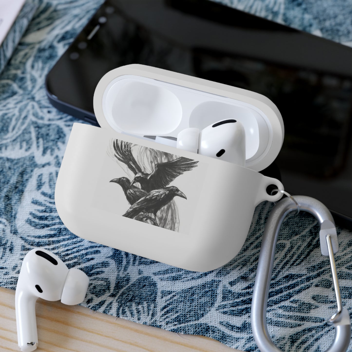 Ravens Print Modern Unisex AirPods and AirPods Pro Case Cover