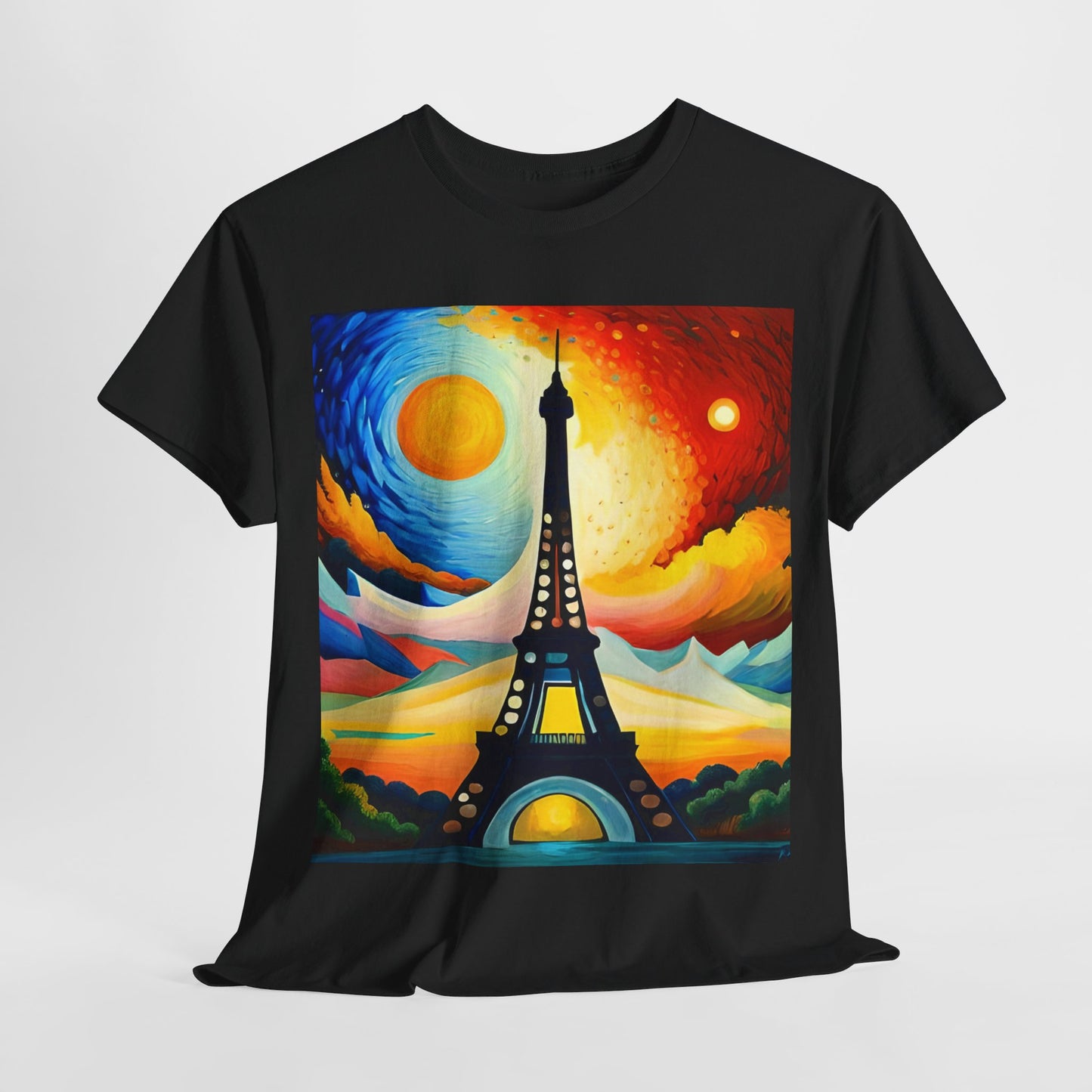 Paris Unisex Heavy Cotton Tee