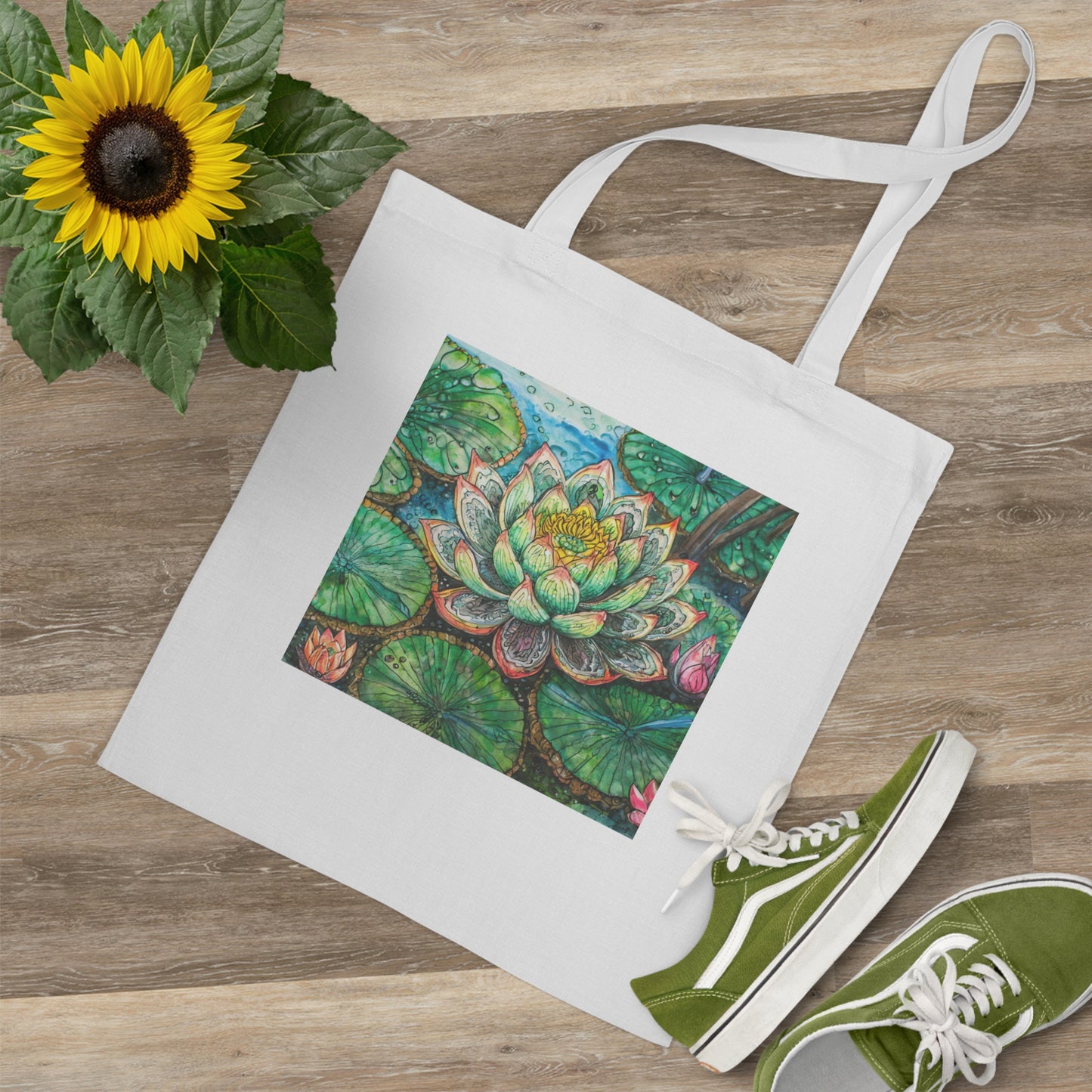 The Lotuses Tote Bag
