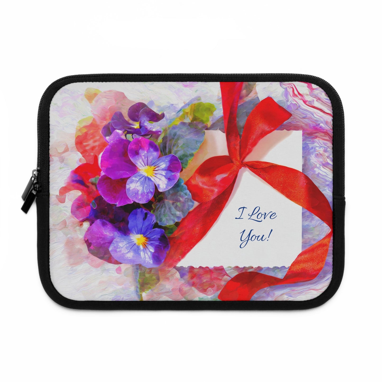 Laptop Sleeve "I love you!"