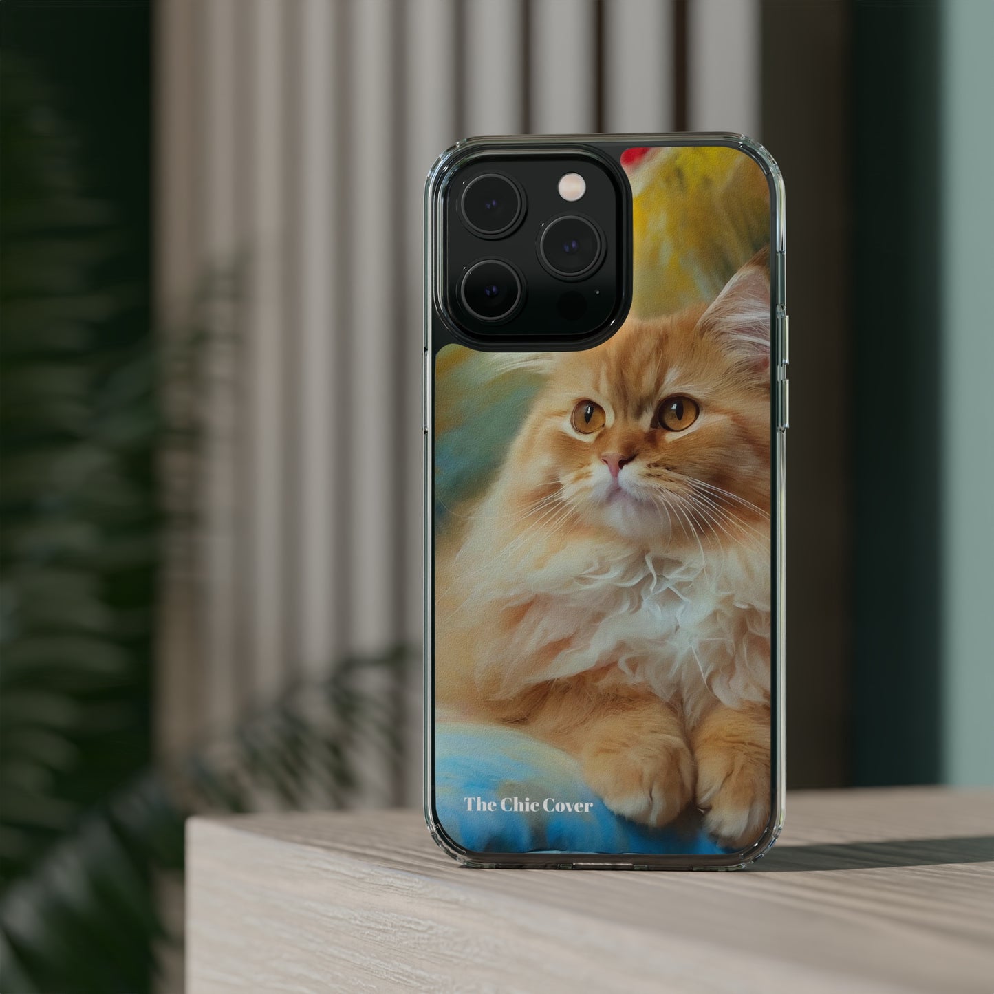 The Golden Cat Phone Clear Cases