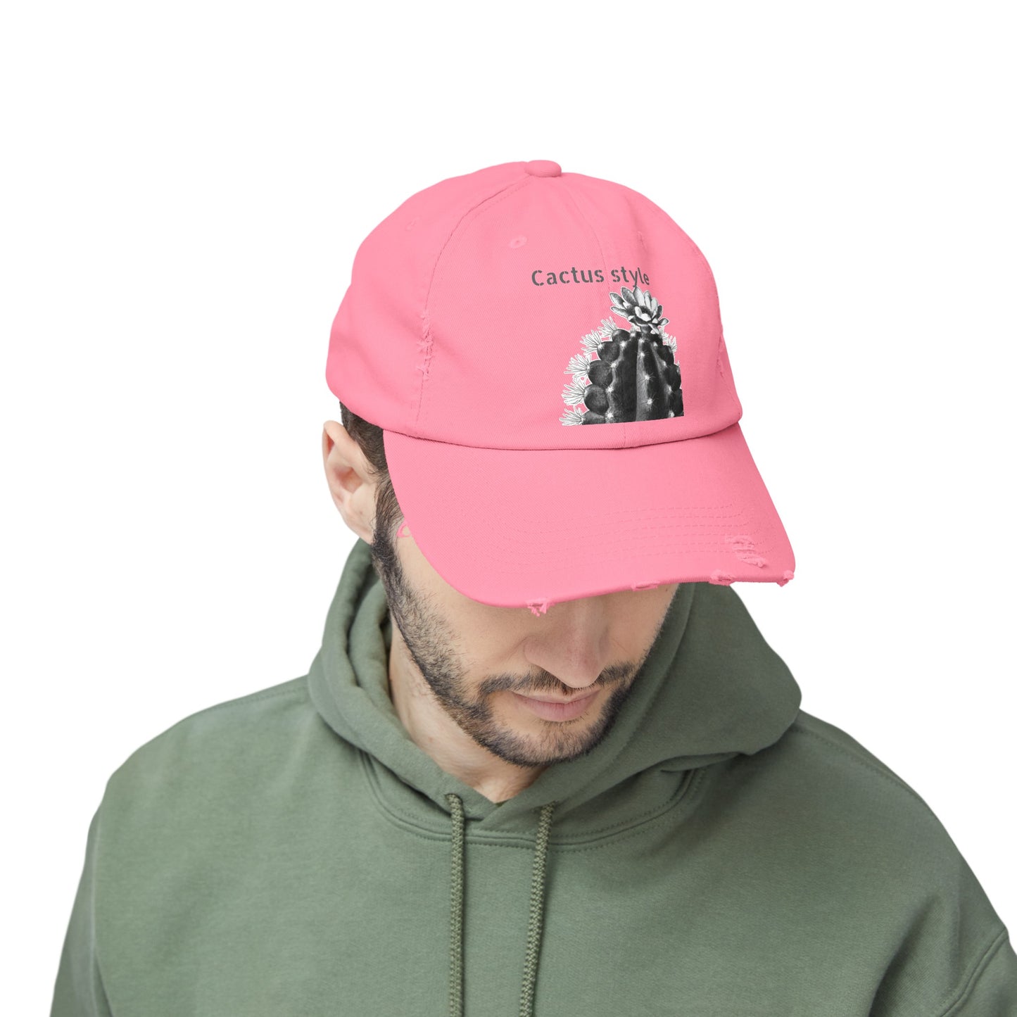 Unisex Distressed Cap Cactuses