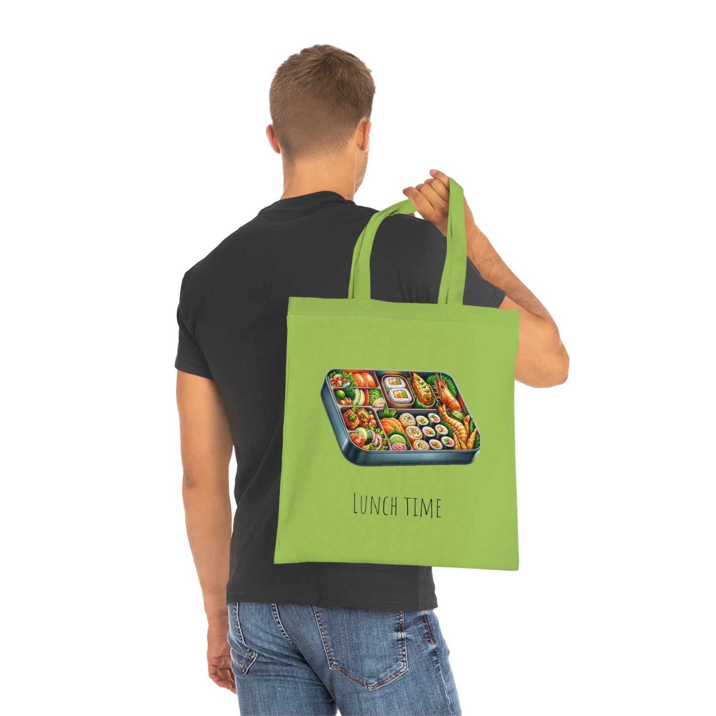 Cotton Tote Lunch Time