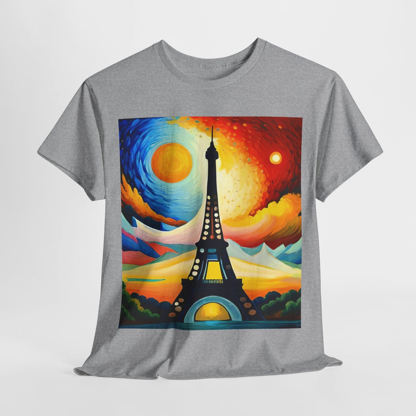 Paris Unisex Heavy Cotton Tee