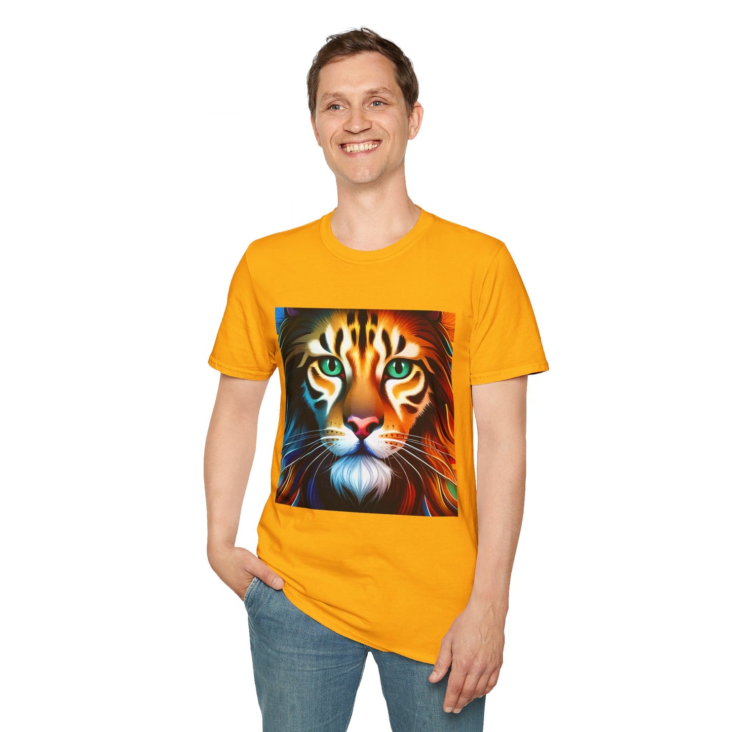 The Lion Modern Style Unisex Soft style T-Shirt