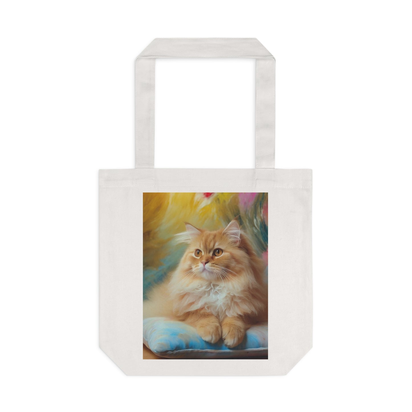 The Cat Cotton Tote Bag