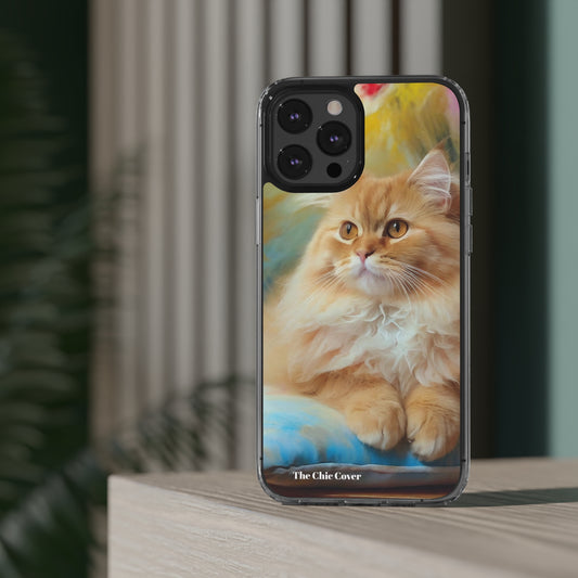 The Golden Cat Phone Clear Cases