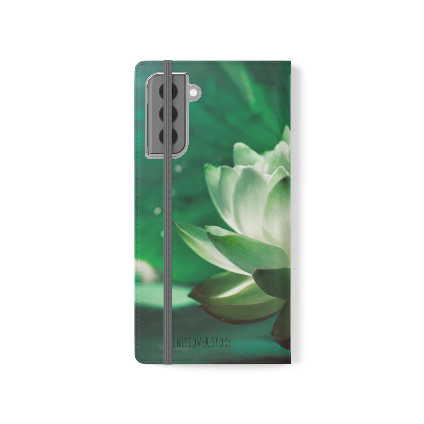 The Green Lotus Flip Cases