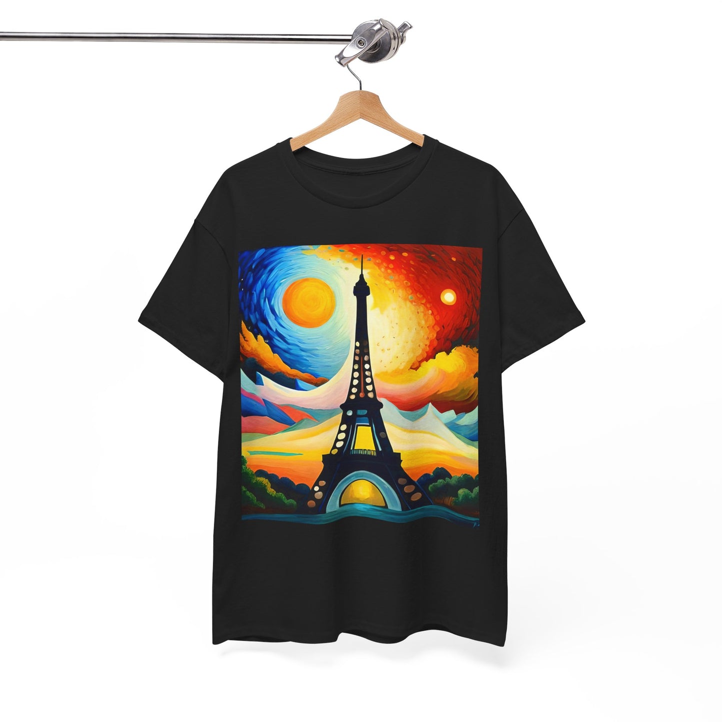 Paris Unisex Heavy Cotton Tee