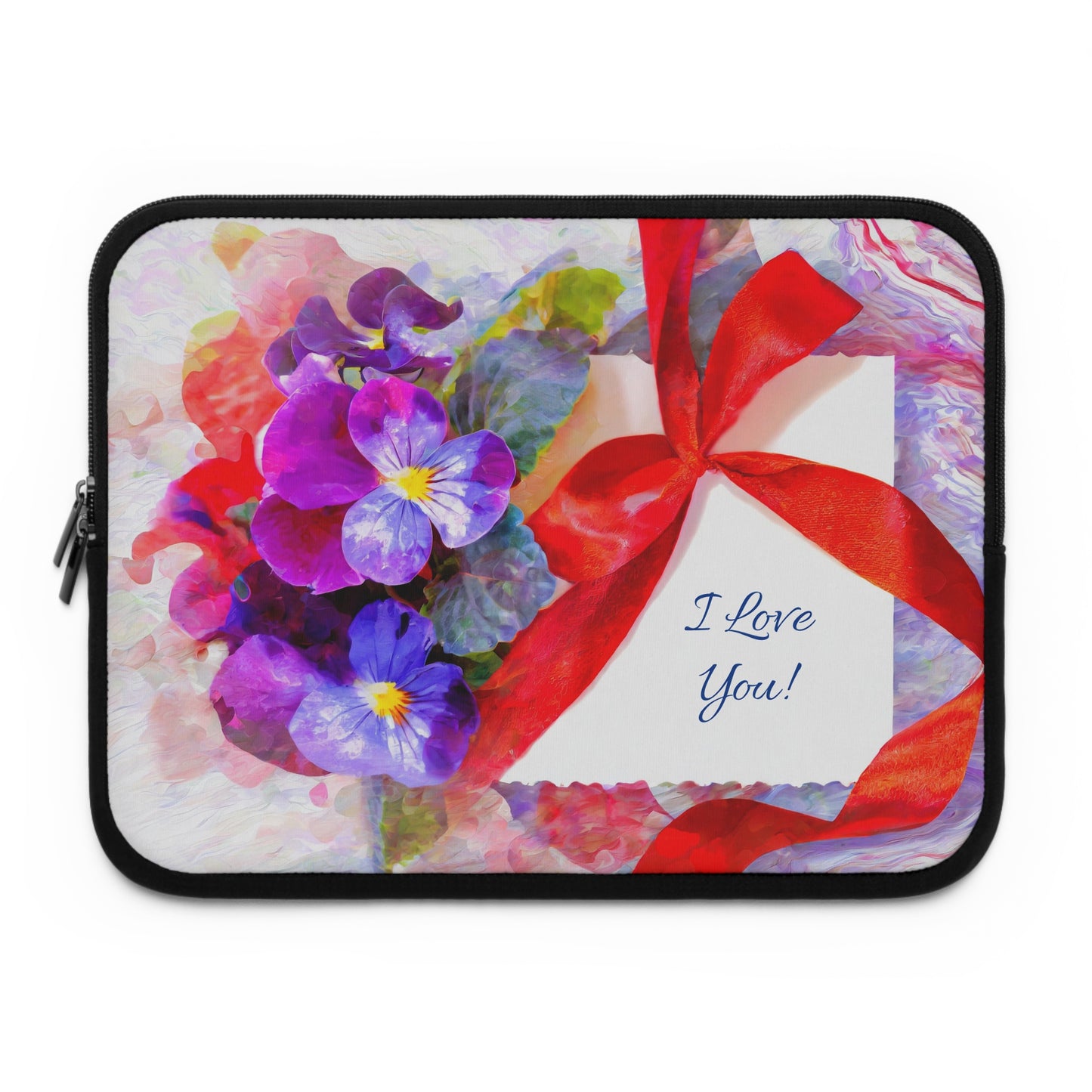 Laptop Sleeve "I love you!"