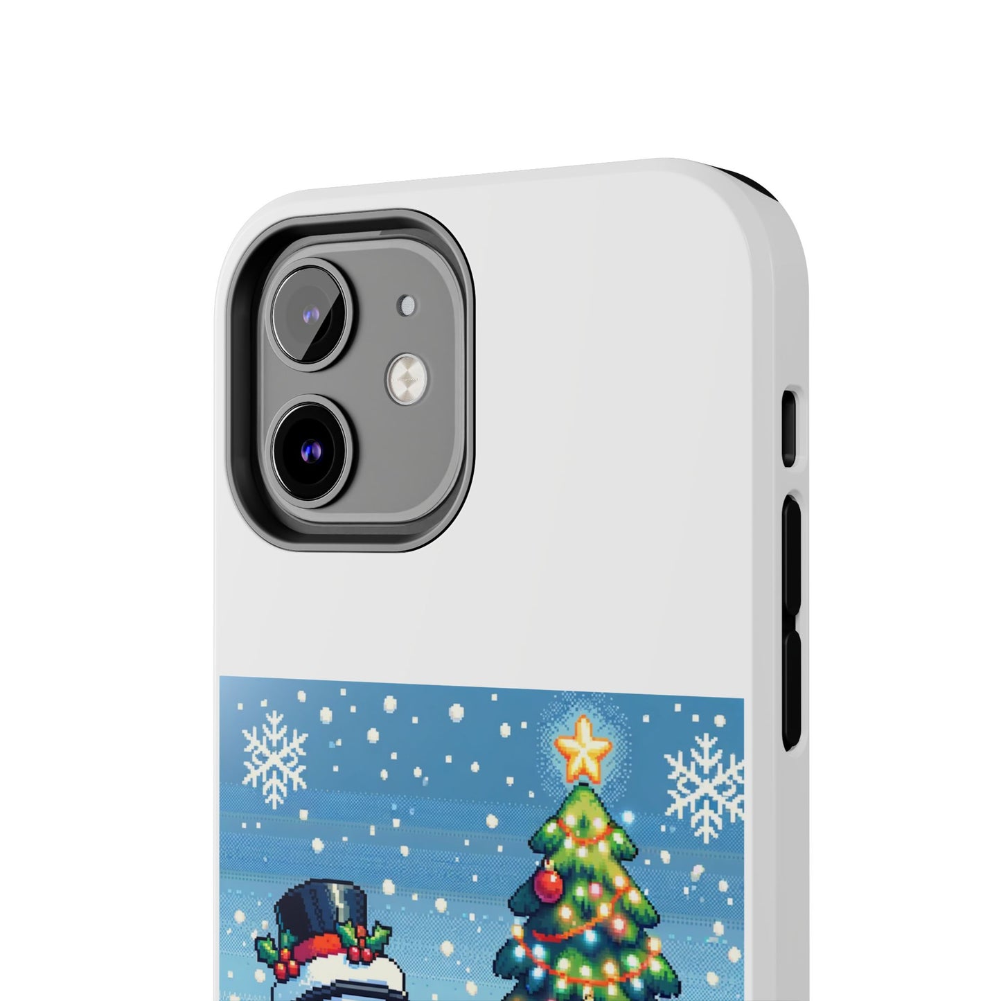 The Snowman Pixel Art Tough Phone Cases
