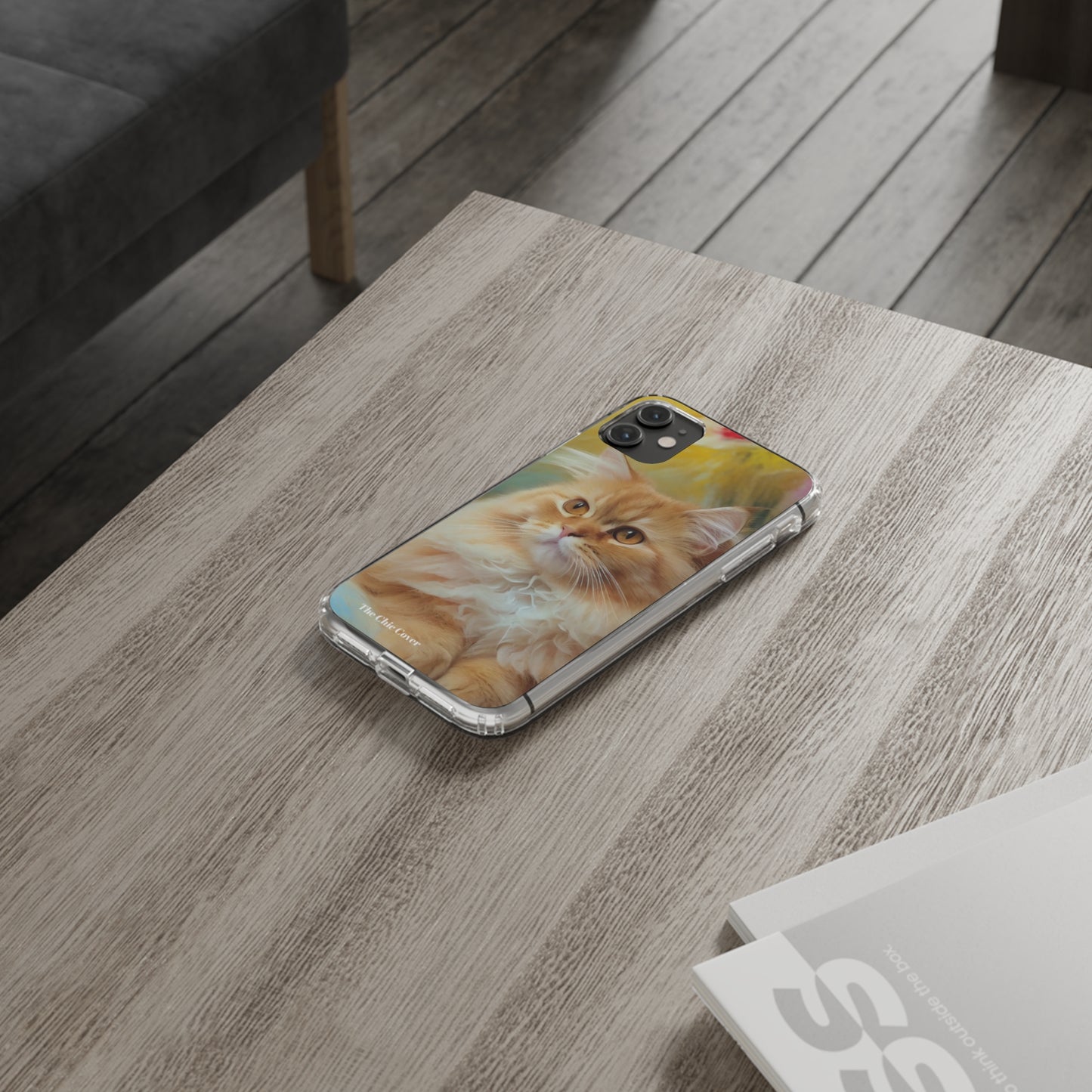 The Golden Cat Phone Clear Cases