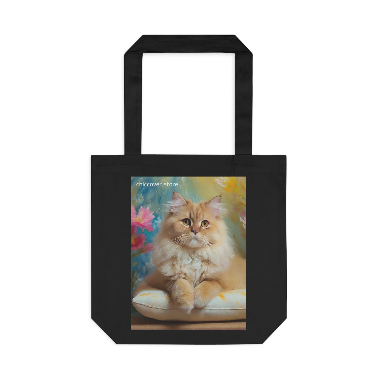 The Cat Cotton Tote Bag