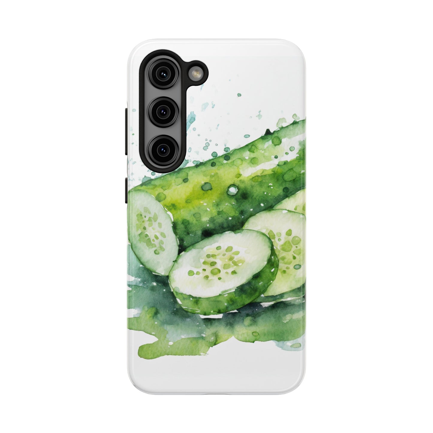 Cucumbers Print Unisex Travel Tough Phone Cases