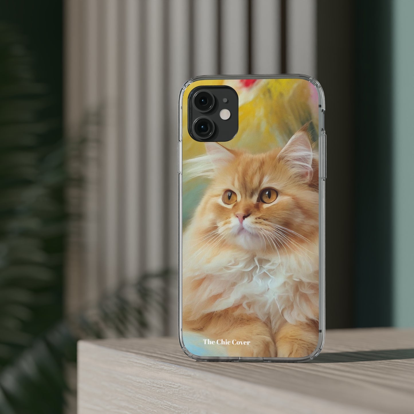 The Golden Cat Phone Clear Cases