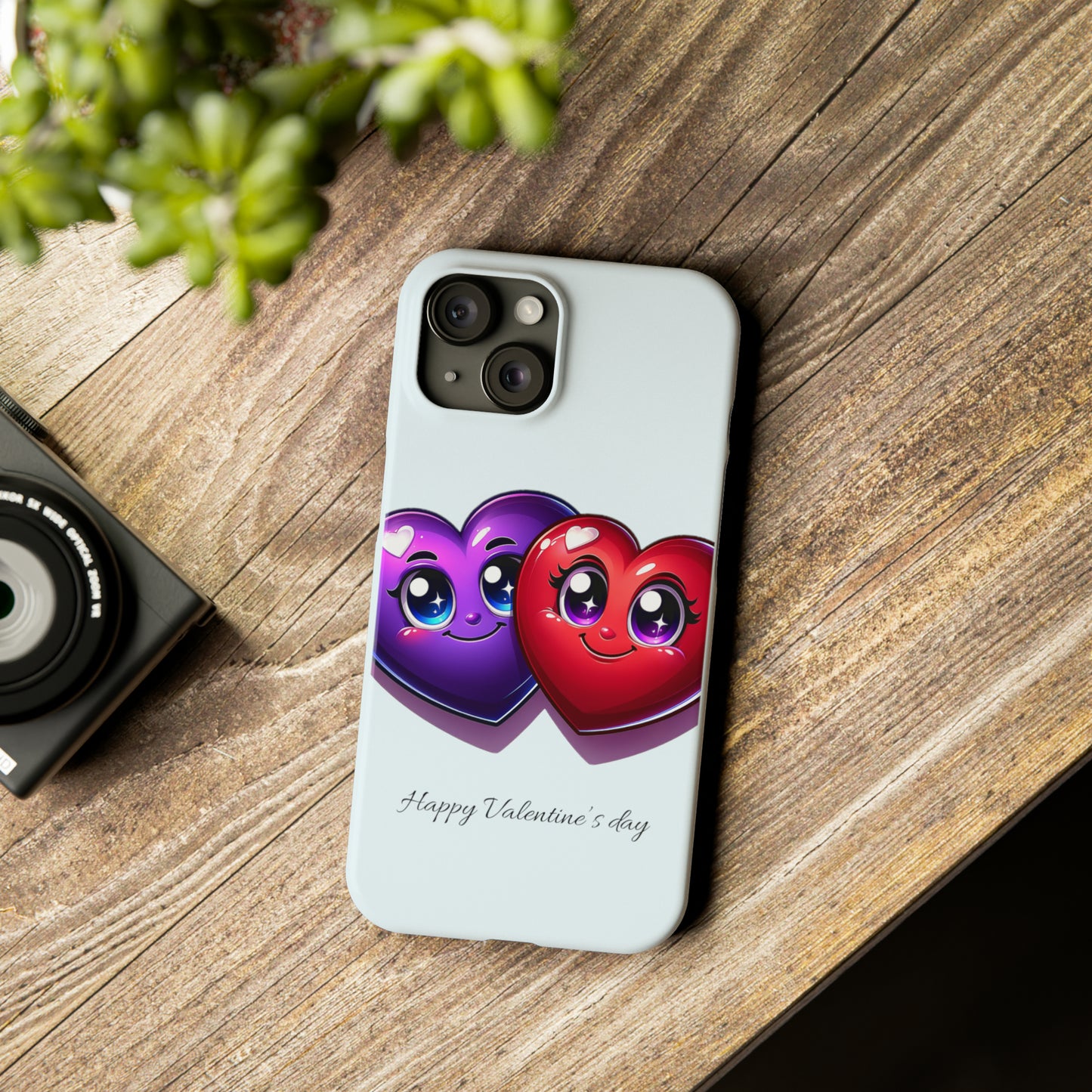 Hearts Slim Phone Cases
