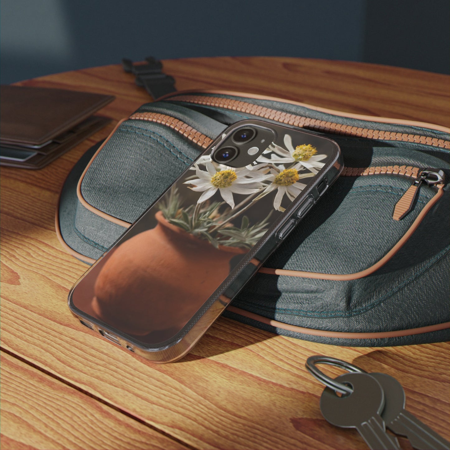 The Flowers Clear Silicone Phone Cases