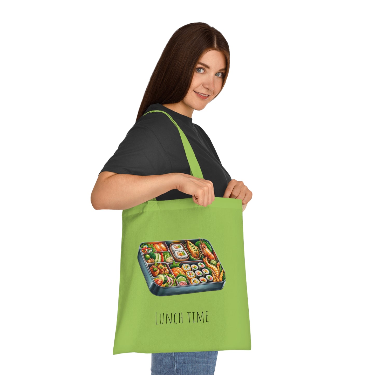 Cotton Tote Lunch Time