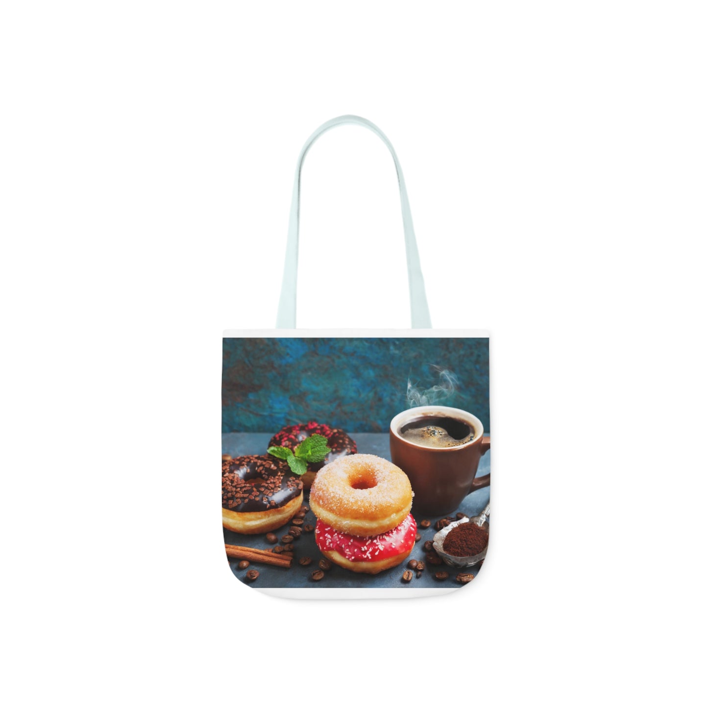 The Donuts Canvas Tote Bag