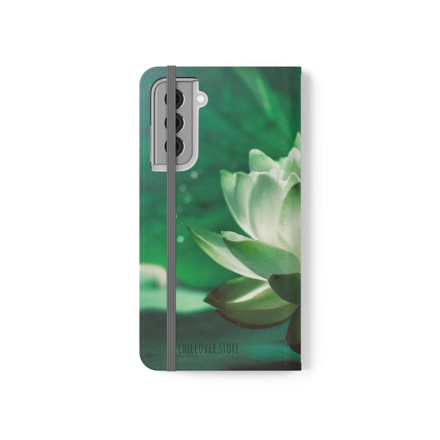 The Green Lotus Flip Cases