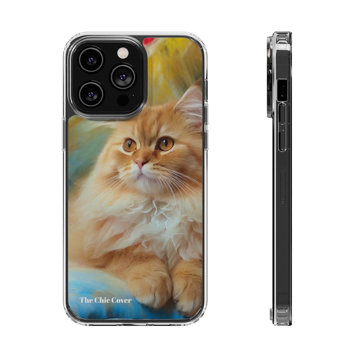 The Golden Cat Phone Clear Cases