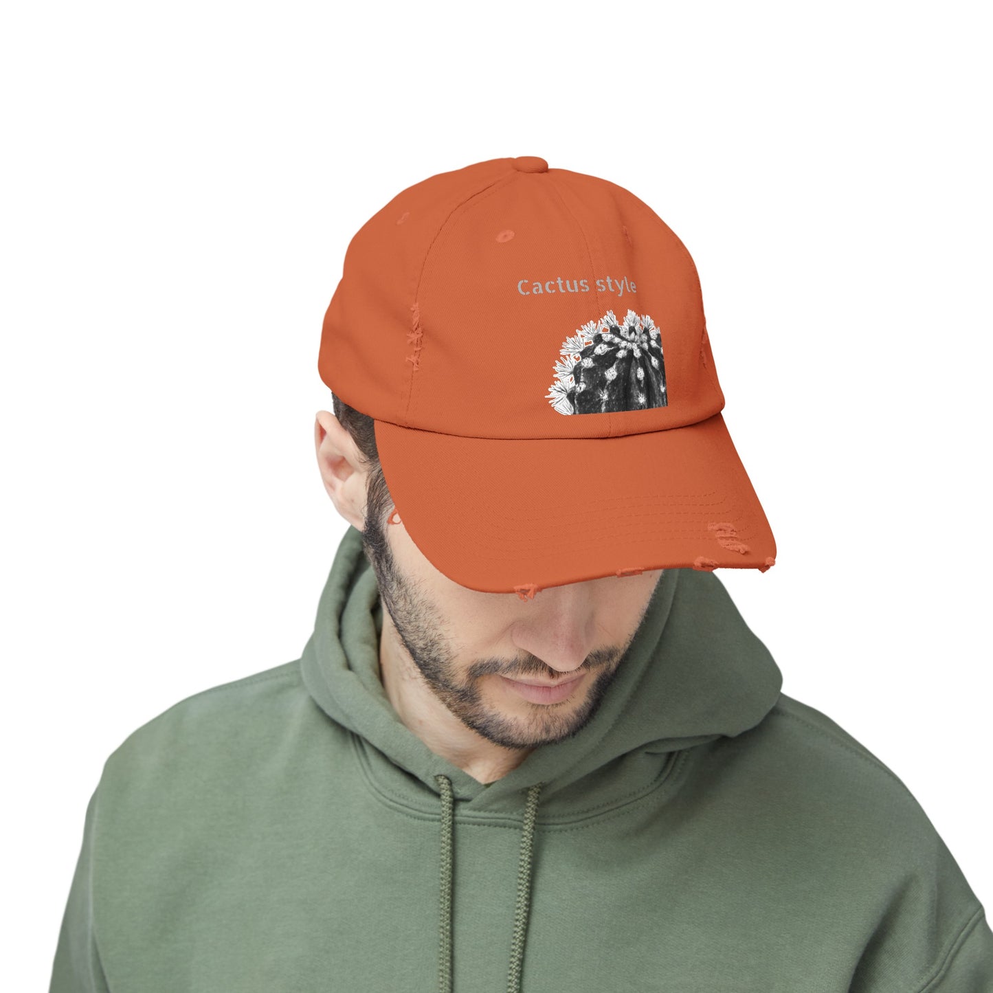 Unisex Distressed Cap Cactuses