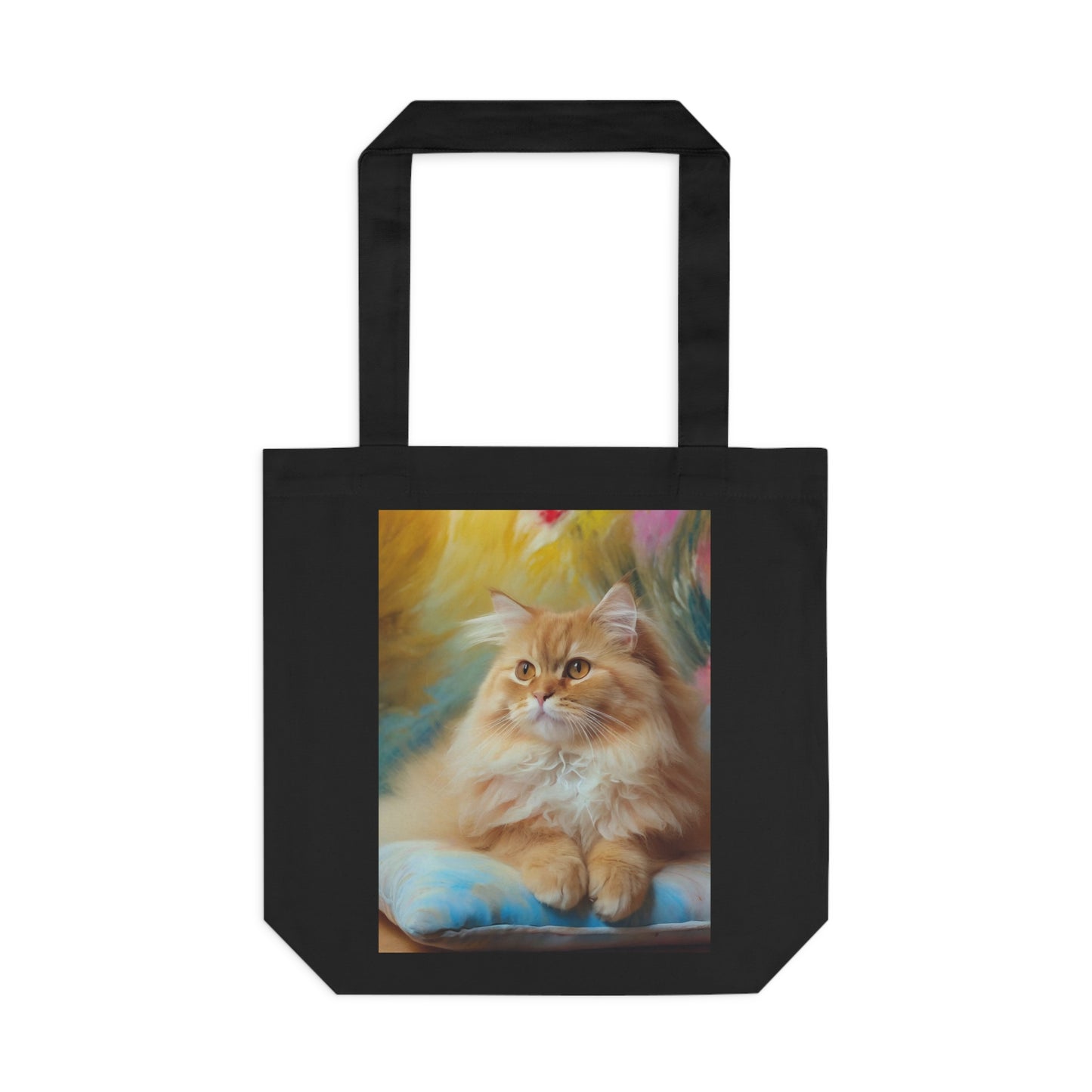 The Cat Cotton Tote Bag