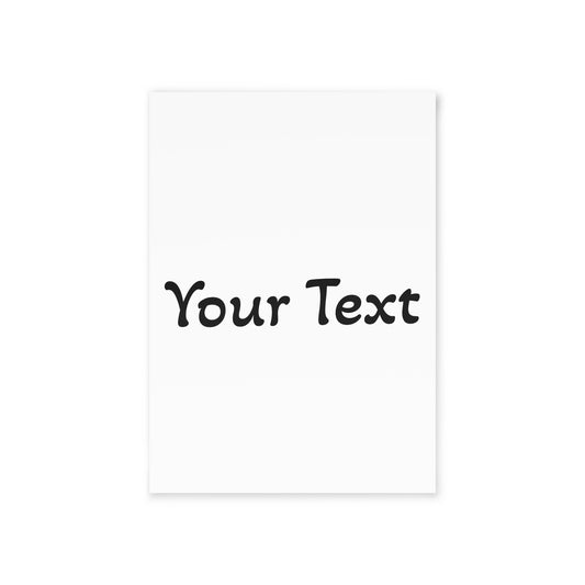 Chic Two-sided Print Holiday Cards