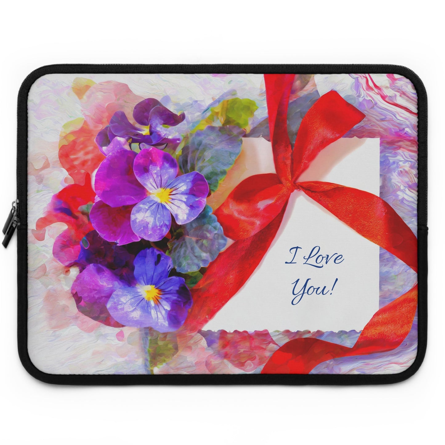 Laptop Sleeve "I love you!"