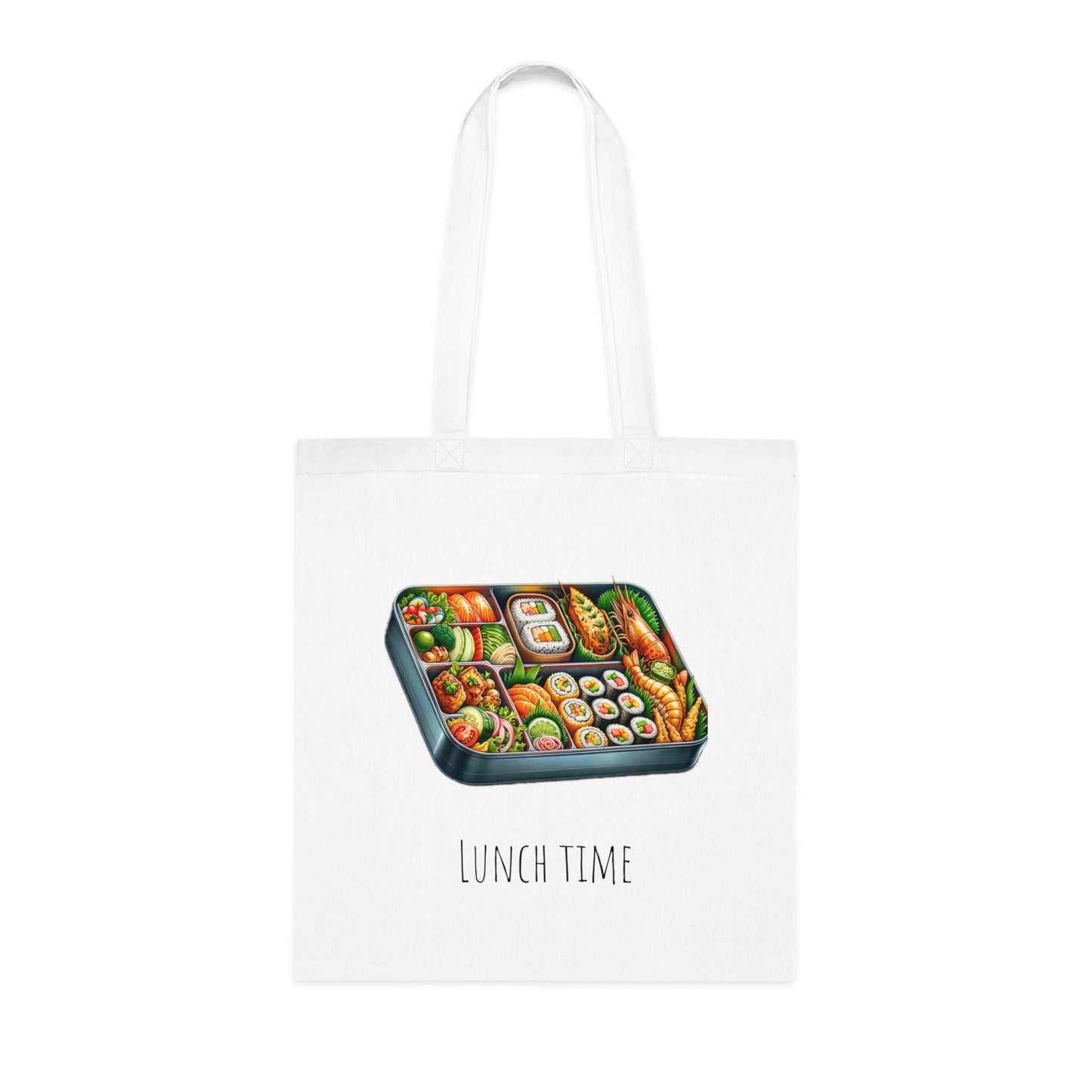 Cotton Tote Lunch Time
