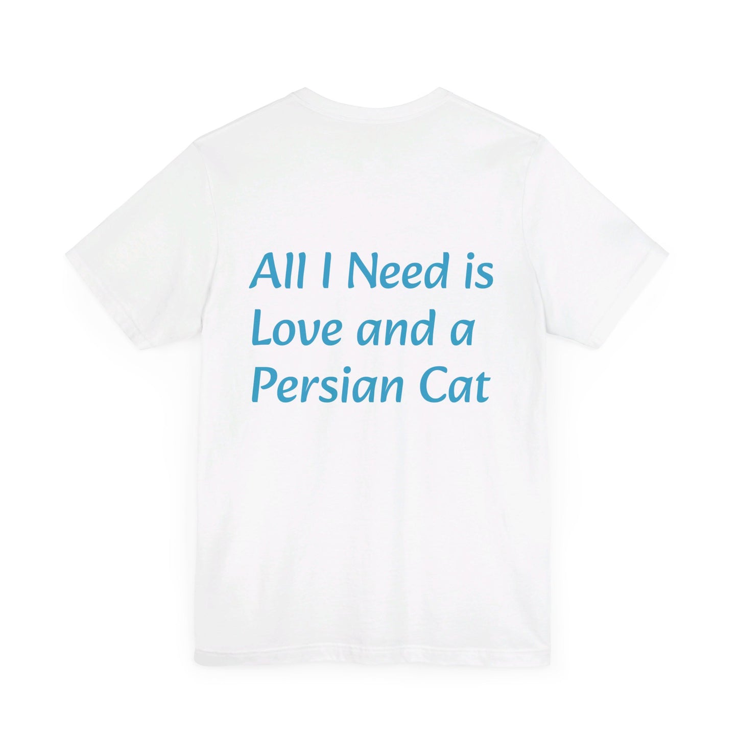 The Persian Cat Unisex Jersey Short Sleeve Tee