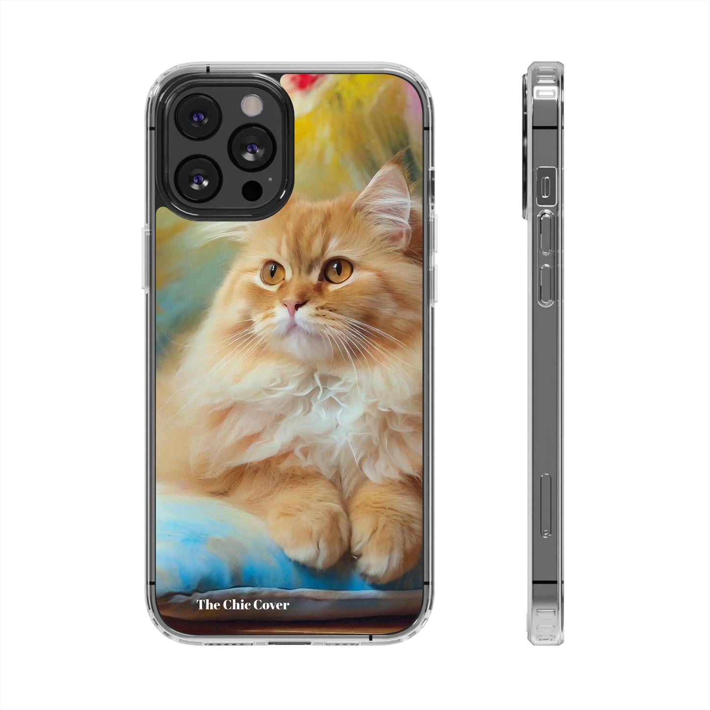 The Golden Cat Phone Clear Cases