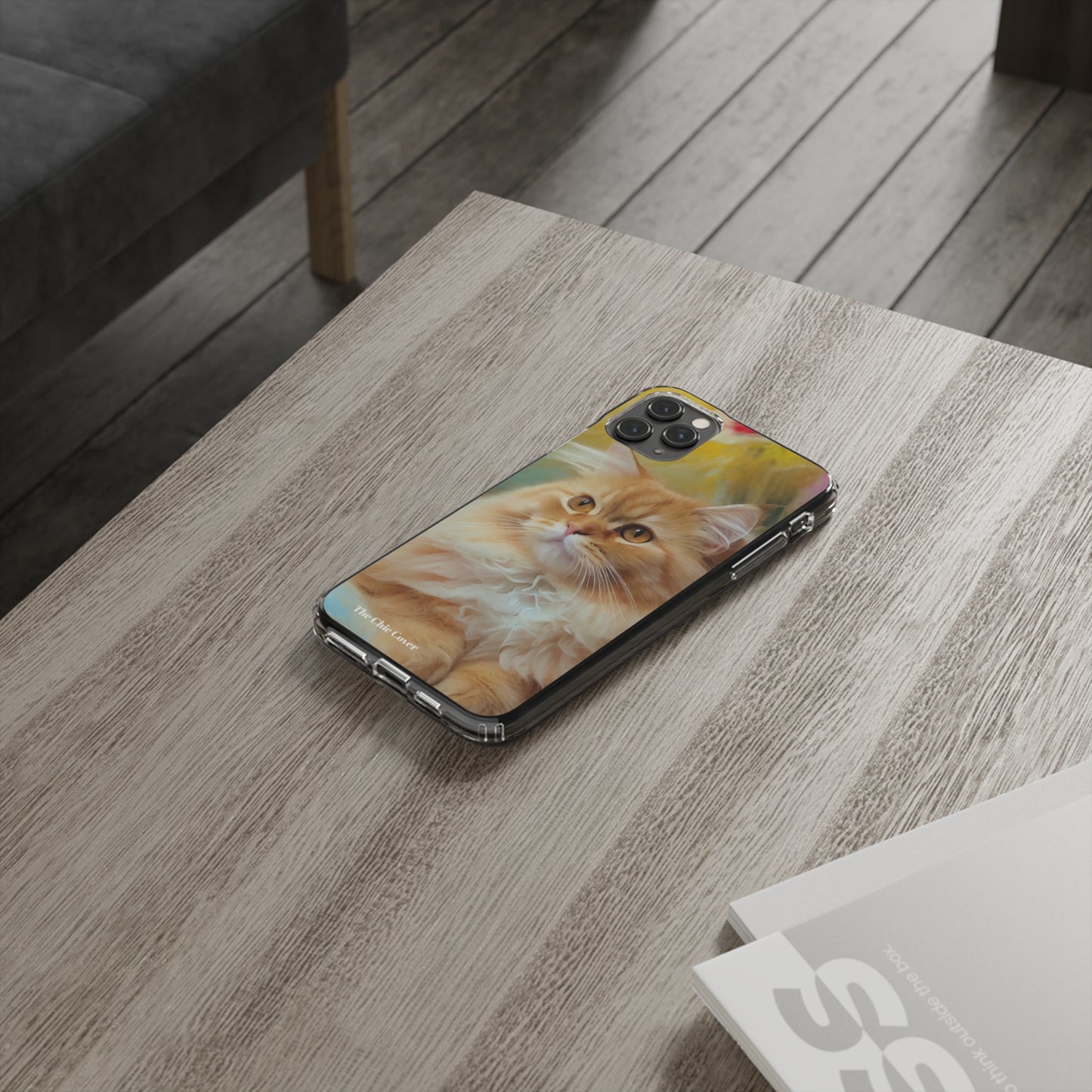 The Golden Cat Phone Clear Cases