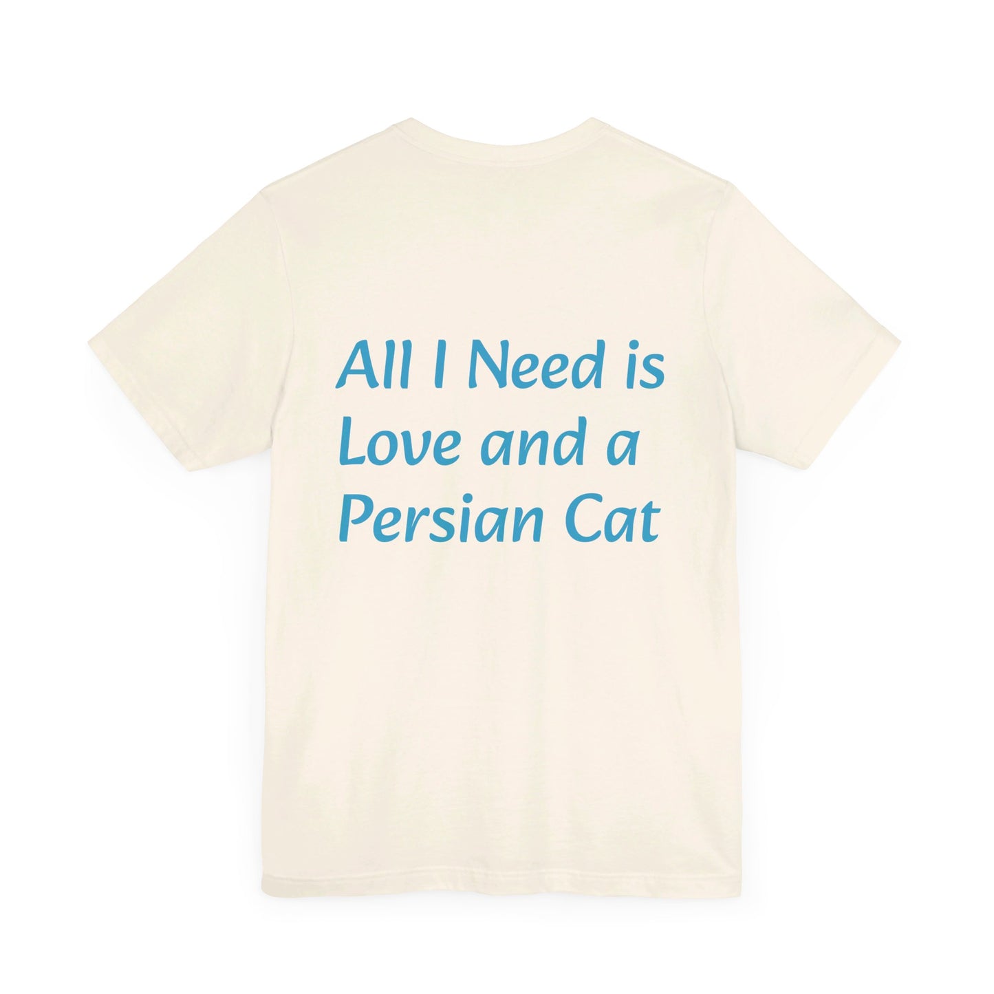 The Persian Cat Unisex Jersey Short Sleeve Tee