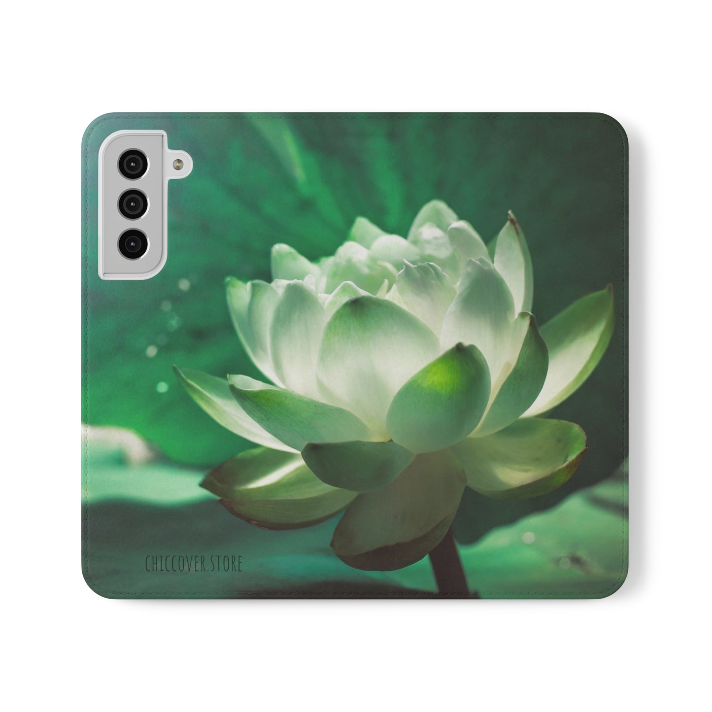 The Green Lotus Flip Cases