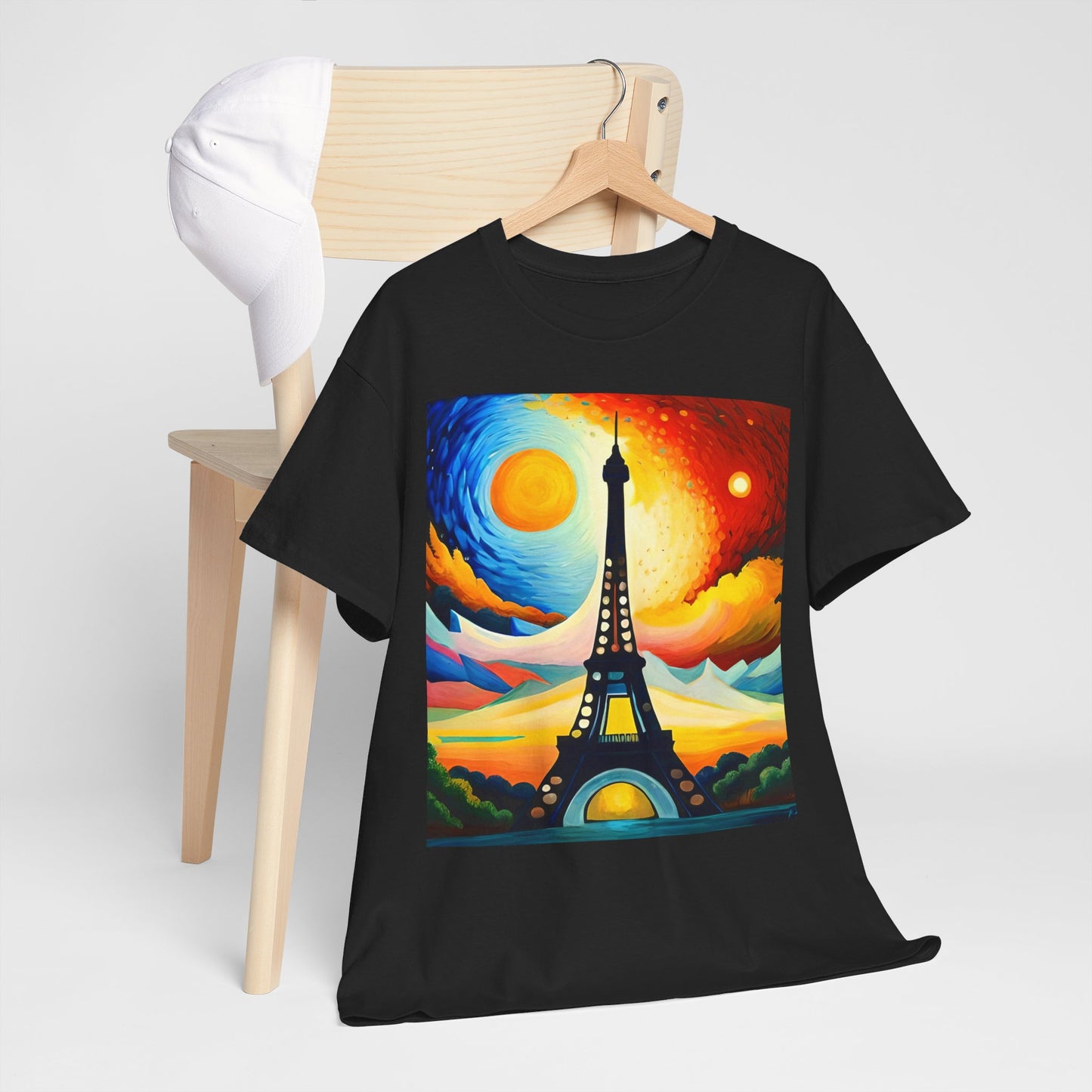 Paris Unisex Heavy Cotton Tee