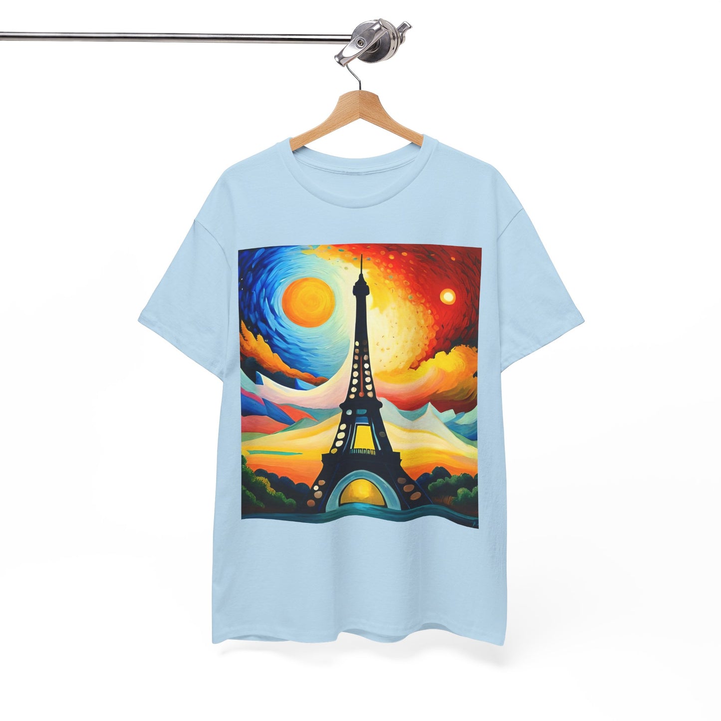 Paris Unisex Heavy Cotton Tee