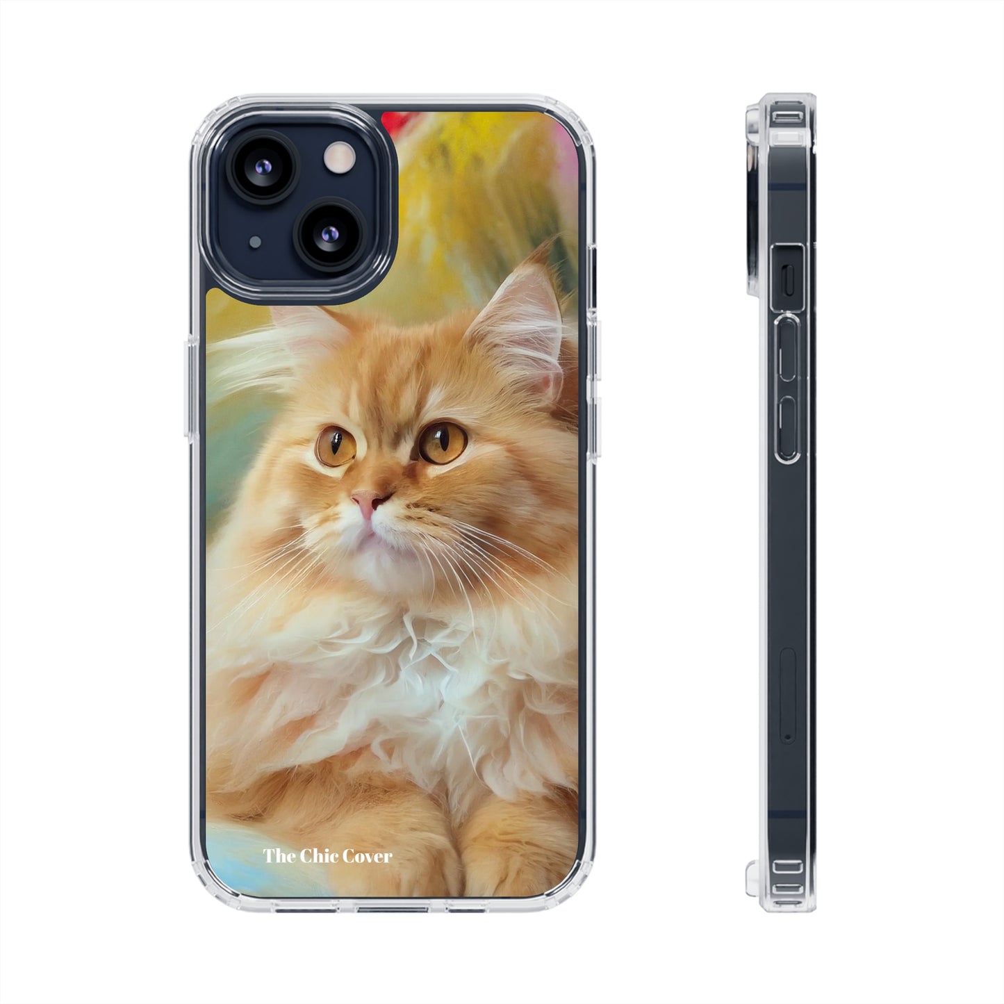 The Golden Cat Phone Clear Cases