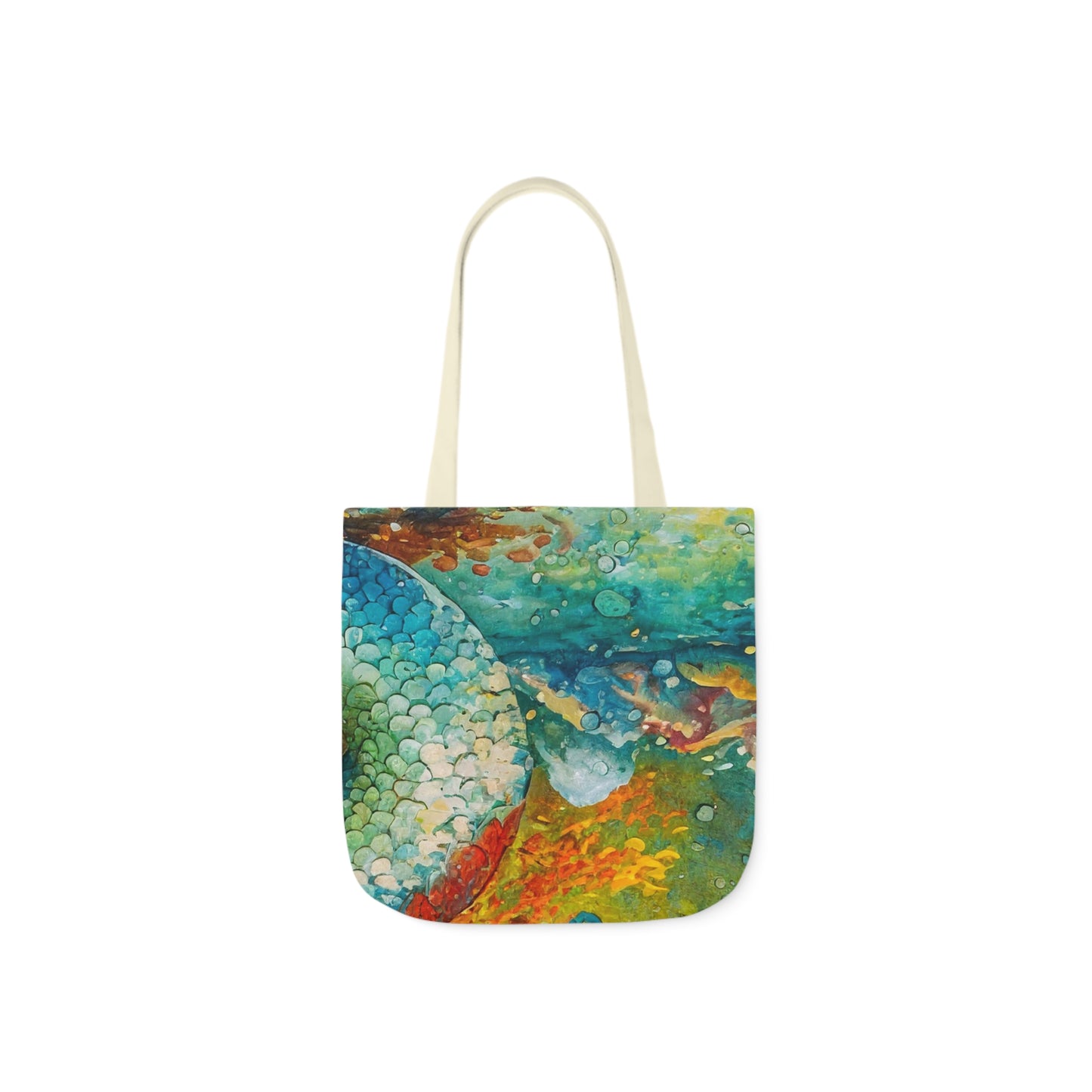 The Green Dragon Polyester Canvas Tote Bag