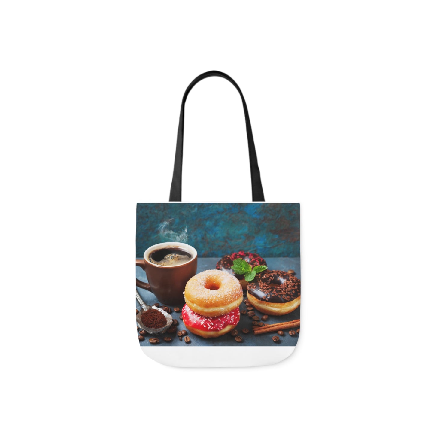 The Donuts Canvas Tote Bag
