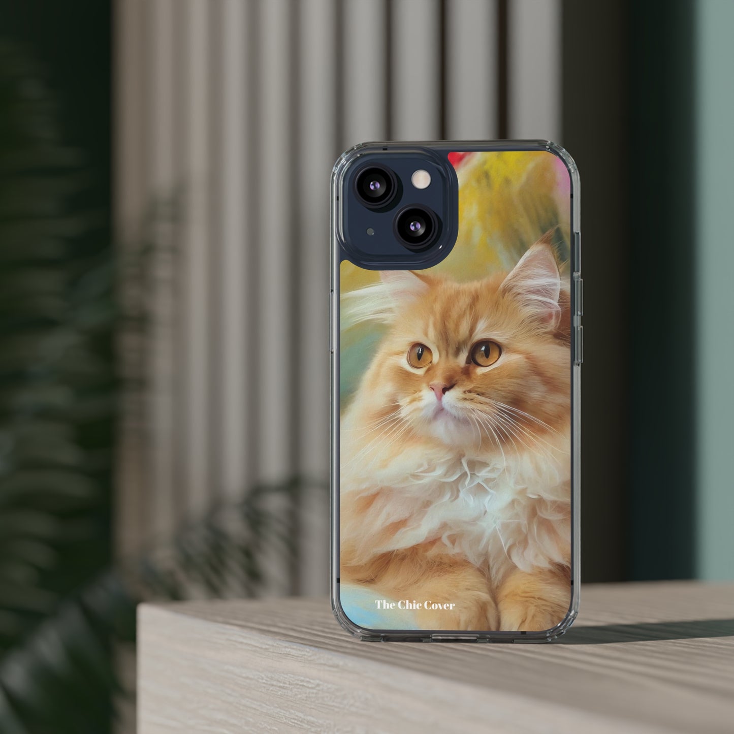 The Golden Cat Phone Clear Cases