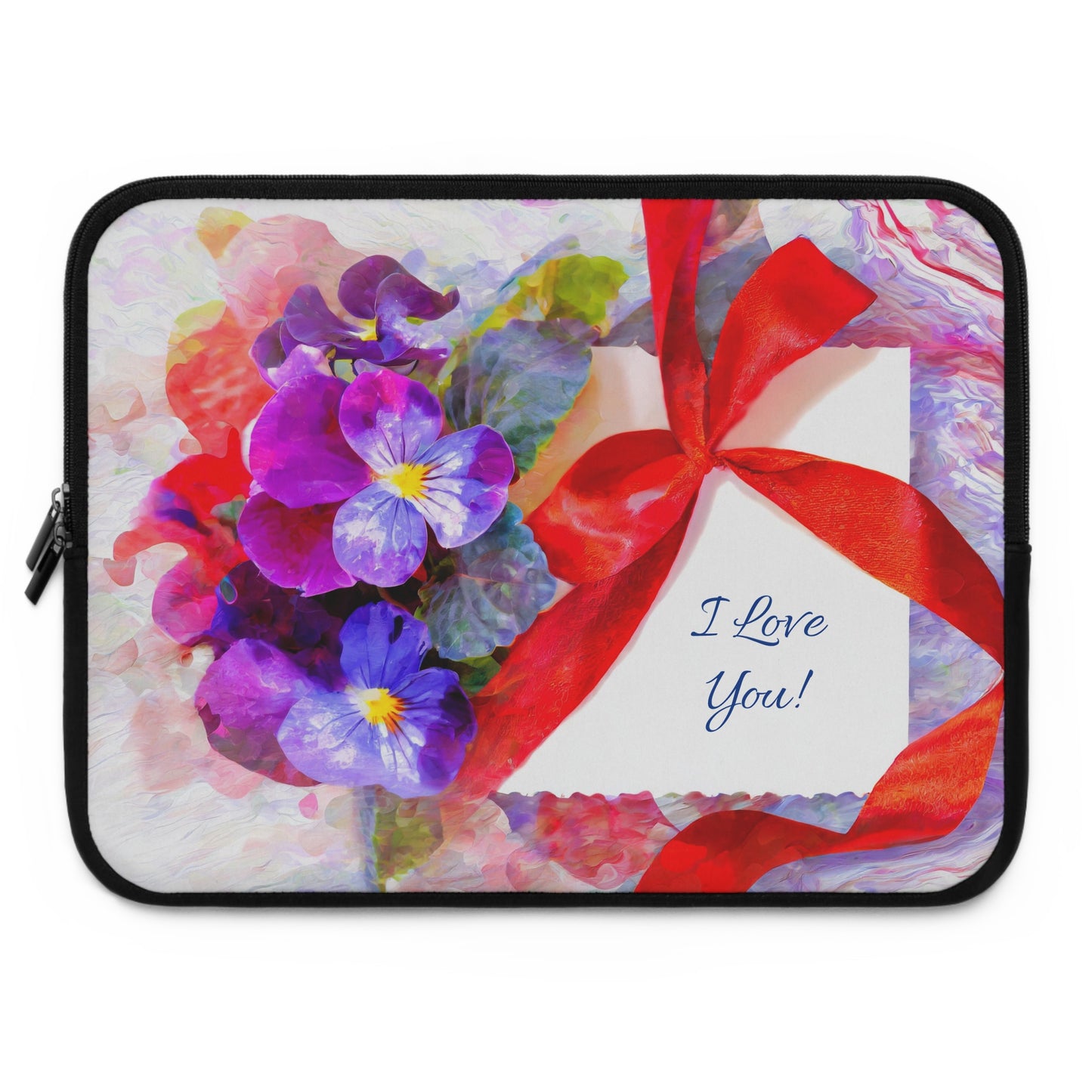 Laptop Sleeve "I love you!"